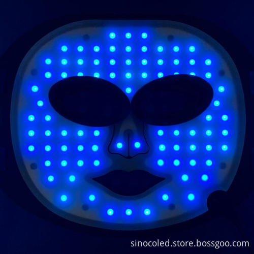 LED Lighting Facial Mask with Chinese Medicine for Beauty Care